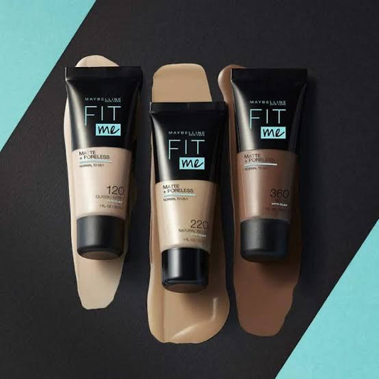 Fit Me matte and poreless foundation